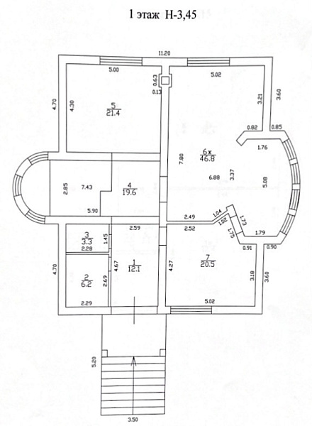 Дом, 381.6 кв.м., , литера А